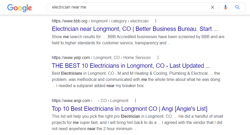 Local SEO is Important Because Directories Dominate Local Search