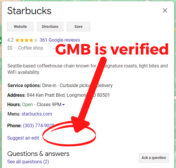 How to Tell if Your GMB Is Verified